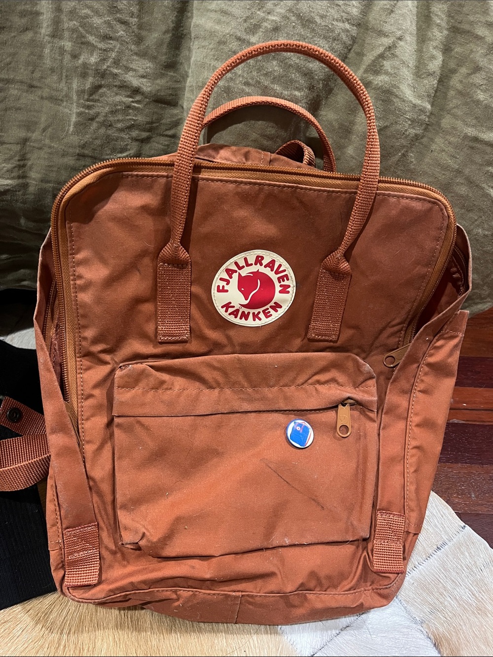 Fjallraven Kånken Backpack - Rust Brown
